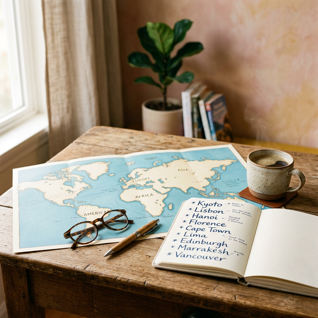 choosing destination